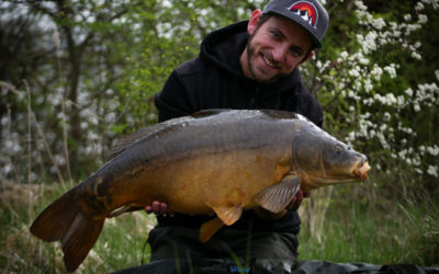 Carp fishing before spawning season