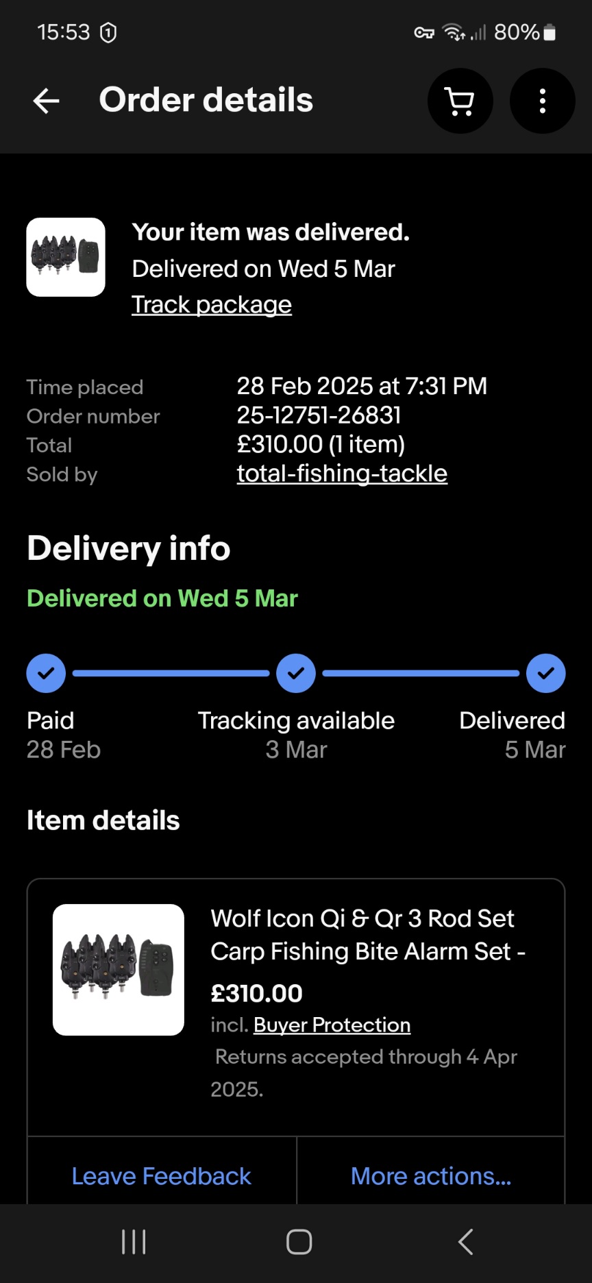 PROOF OF PURCHASE